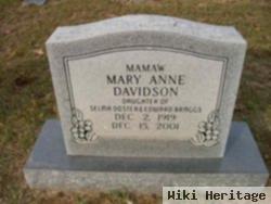 Mary Anne Bragg Davidson