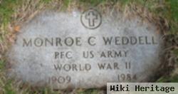 Monroe C Weddell