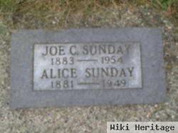 Johannes Casper "joe" Sunday