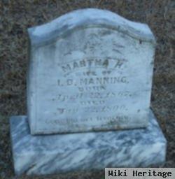 Martha H Hinton Manning