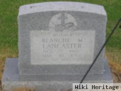 Blanche M. Lampkins Lancaster