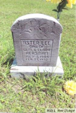 Aster Lee Hersman