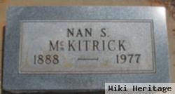 Nan S Mckitrick