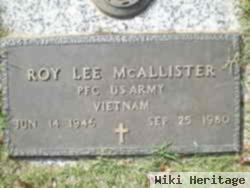 Roy Lee Mcallister