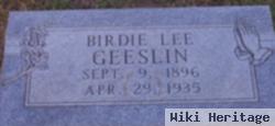 Birdie Lee "mrs. T. L." Norton Geeslin