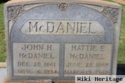 John Henry "crick" Mcdaniel