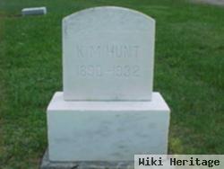 K M Hunt