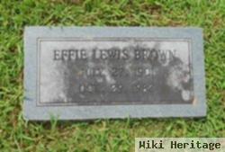 Effie Lewis Brown