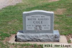 Mattie Louise Cole