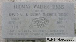 Thomas Walter Timms