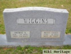 Thomas A Wiggins