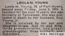 Leola Gladys Mcpherson Young