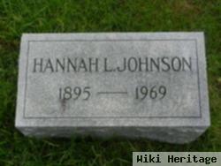 Hannah L Johnson