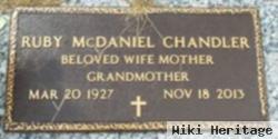 Ruby Lee Mcdaniel Chandler