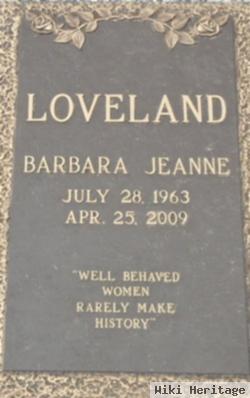 Barbara Jeanne Loveland