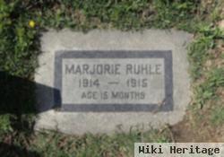 Marjorie E Ruhle