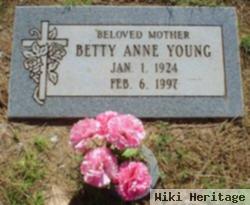 Betty Anne Jones Young