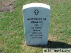 Sgt Antonio M. Uballe