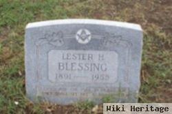 Lester Hamlin Blessing