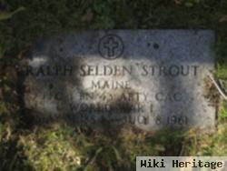 Pfc Ralph Selden Strout