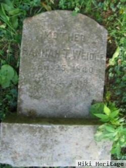 Hannah T. Weidle