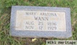 Mary Arizona Wann