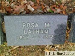 Rosa M Latham