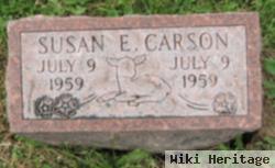 Susan E Carson