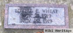 Lowell Edward Wheat