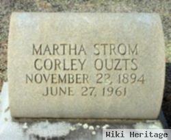 Martha A. Strom Corley Ouzts