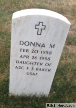 Donna M Baker