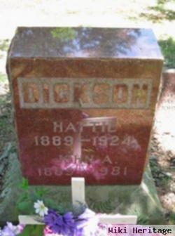 Hattie Phillips Dickson