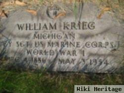 Sgt William Krieg