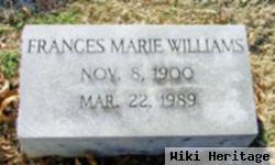 Frances Marie Williams