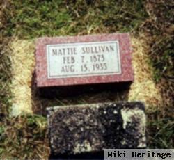 Martha Elizabeth "mattie" Taylor Sullivan