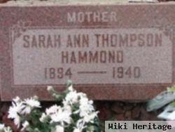 Sarah Ann Thompson Hammond