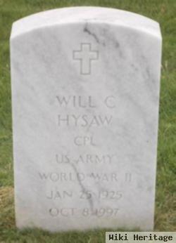 Will C Hysaw