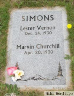 Marvin Josephine Churchill Simons