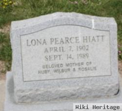 Lona Pearce Hiatt