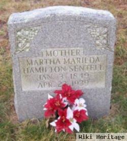 Martha Marilda Hamilton Sentell