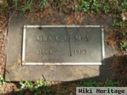 Ora C. Smith Hempy