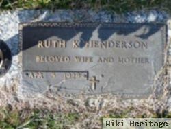 Ruth K. Bales Henderson