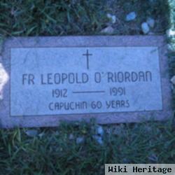 Fr Leopold ( Robert James) O'riordan