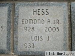 Edmond A. Hess, Jr