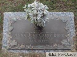 Anna June Carey Bone