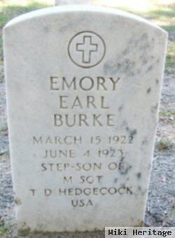 Emory Earl Burke