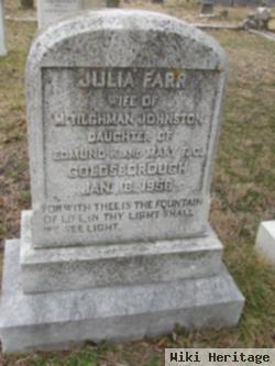 Julia Farr Goldsborough Johnston