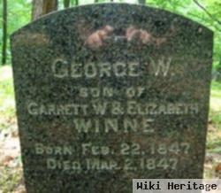 George W Winne