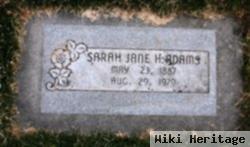 Sarah Jane Humphrey Adams