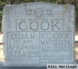 Lydia Mary Elizabeth Derr Cook